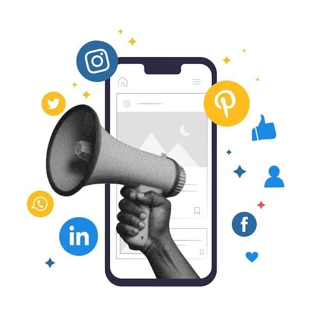 Social media on mobile