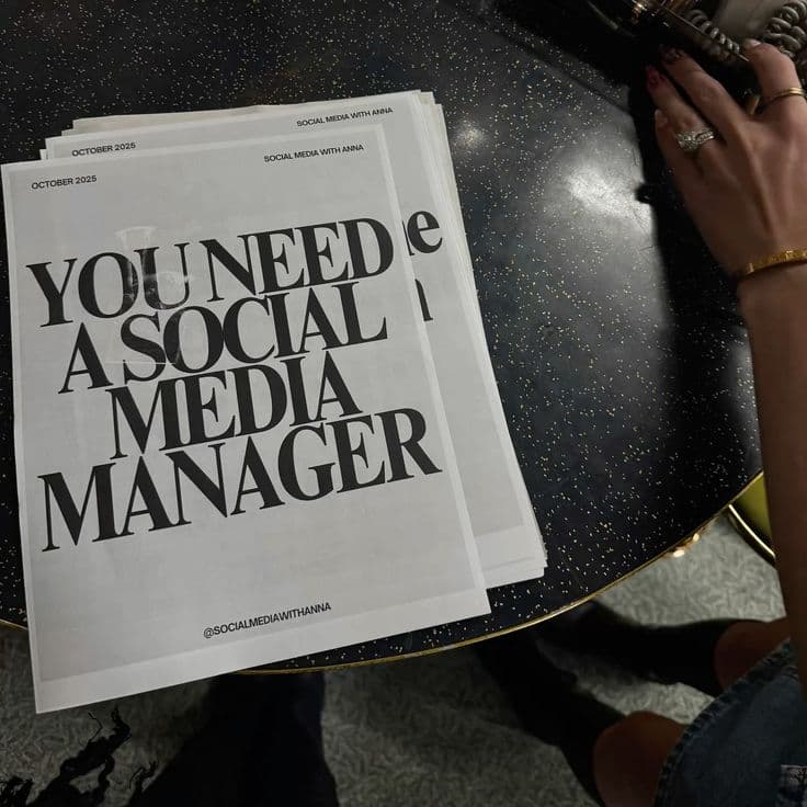 Brand social media presence